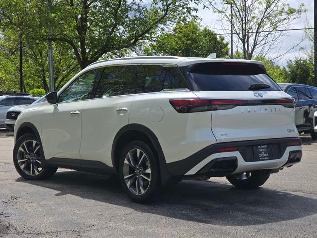 used 2025 INFINITI QX60 car, priced at $49,604