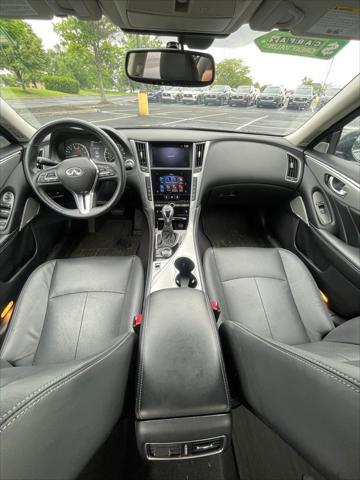 used 2021 INFINITI Q50 car, priced at $26,999