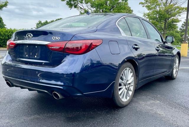 used 2021 INFINITI Q50 car, priced at $26,999