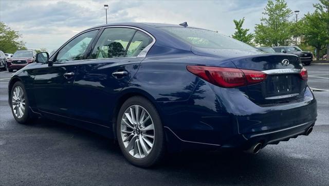 used 2021 INFINITI Q50 car, priced at $26,999