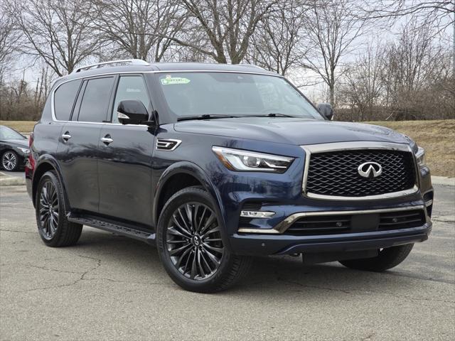 used 2022 INFINITI QX80 car, priced at $48,999