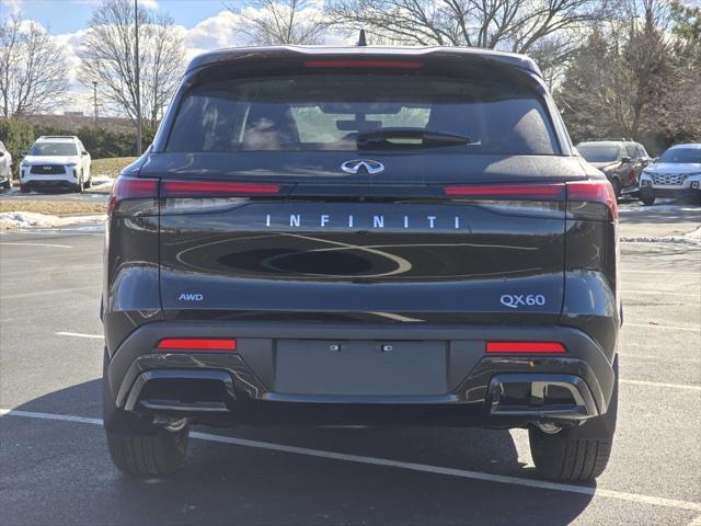 new 2025 INFINITI QX60 car, priced at $52,338