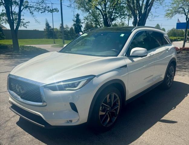 used 2022 INFINITI QX50 car, priced at $37,258