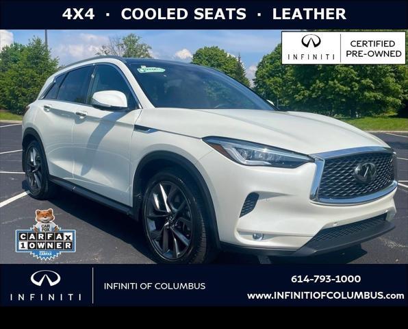used 2022 INFINITI QX50 car, priced at $35,999
