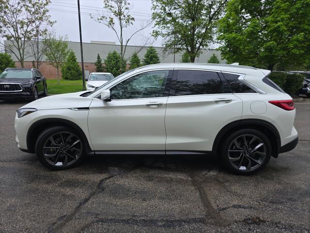 used 2022 INFINITI QX50 car, priced at $35,999