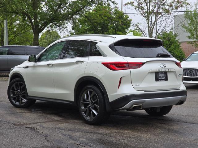 used 2022 INFINITI QX50 car, priced at $35,999