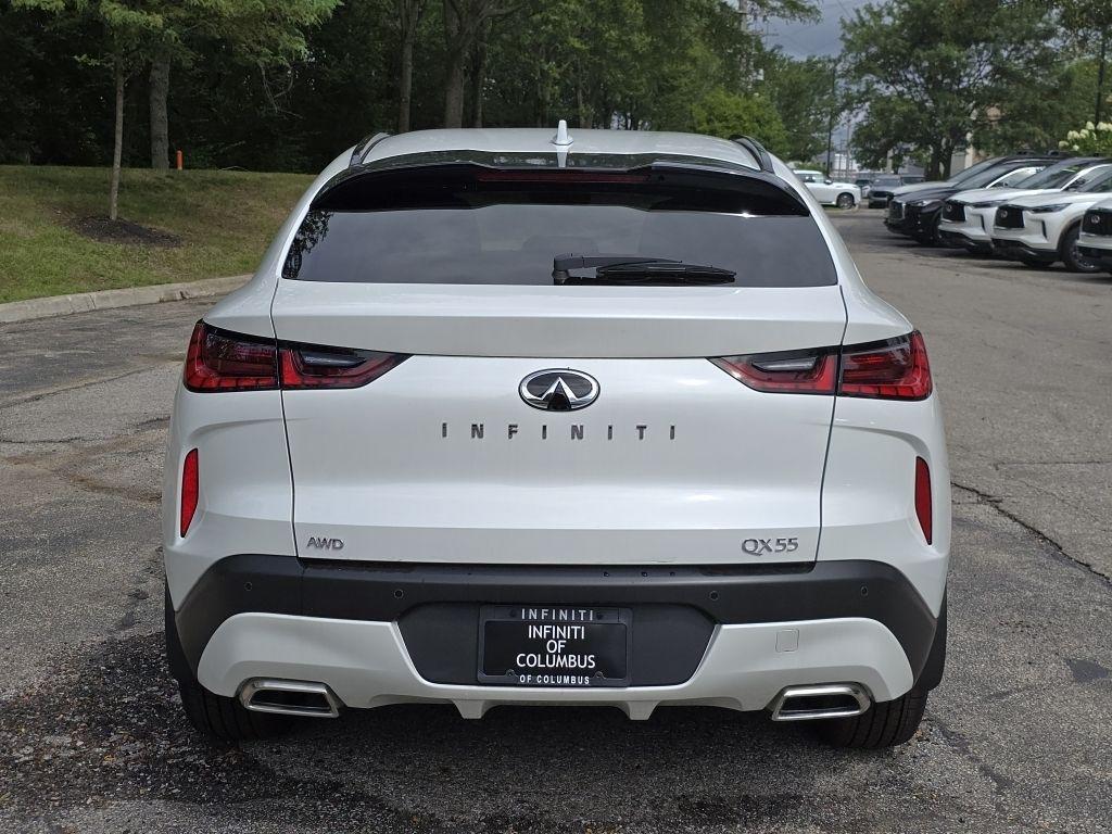 new 2025 INFINITI QX55 car, priced at $52,985