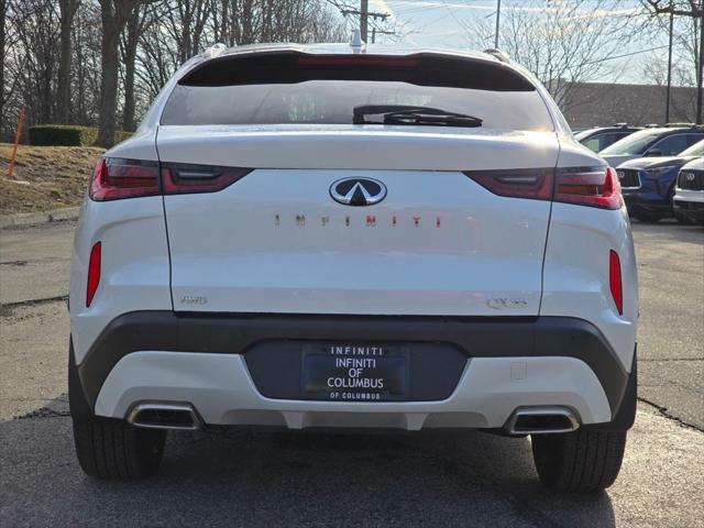 new 2025 INFINITI QX55 car, priced at $52,985