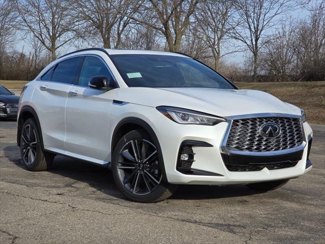 new 2025 INFINITI QX55 car, priced at $52,985