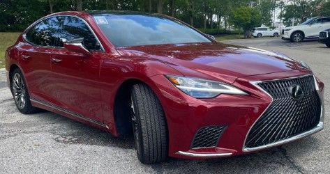 used 2023 Lexus LS 500 car, priced at $73,000