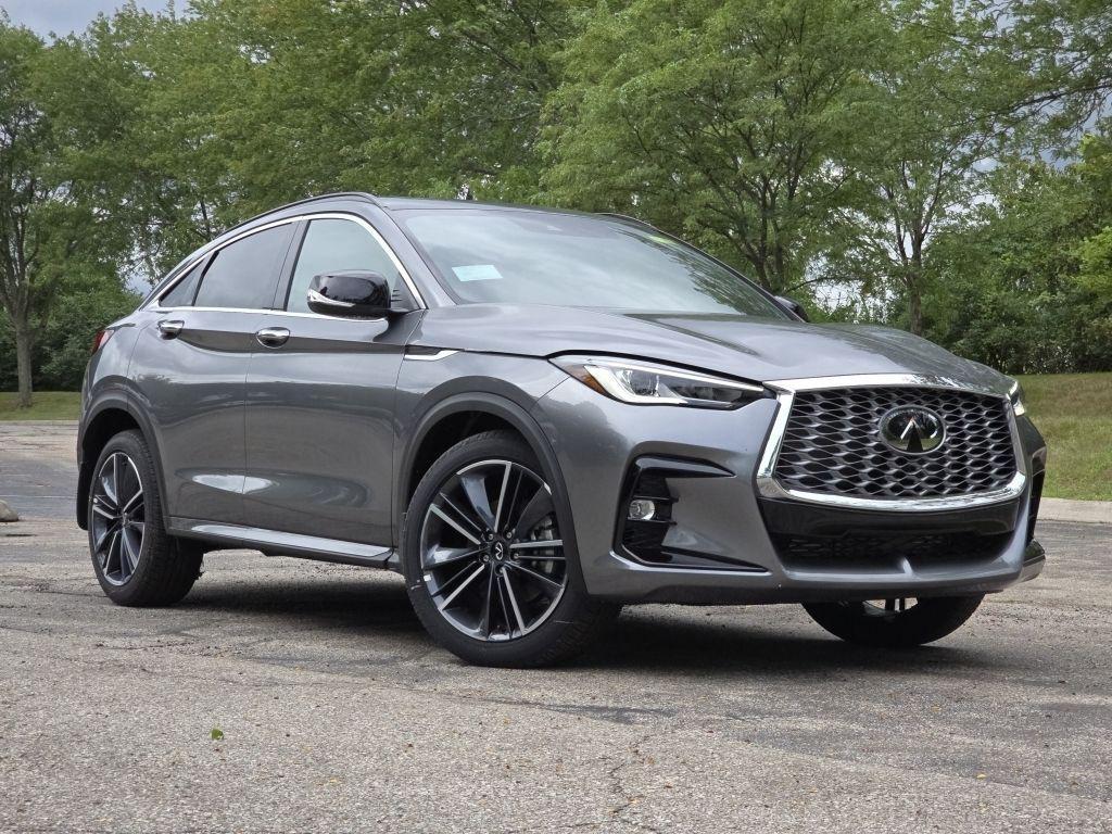 new 2025 INFINITI QX55 car, priced at $44,100