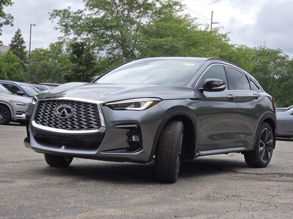 new 2025 INFINITI QX55 car, priced at $44,100