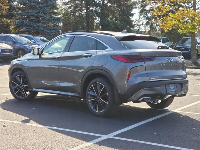 new 2025 INFINITI QX55 car, priced at $52,085