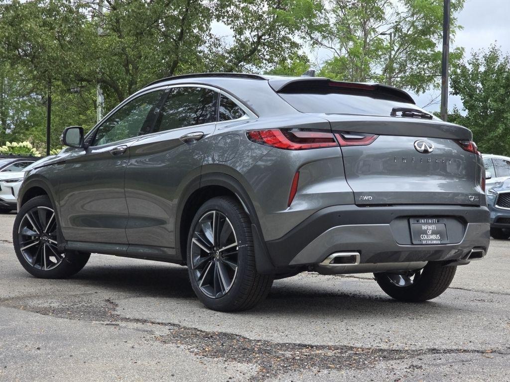 new 2025 INFINITI QX55 car, priced at $44,100