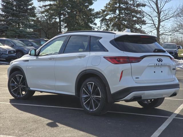 new 2025 INFINITI QX50 car, priced at $52,646