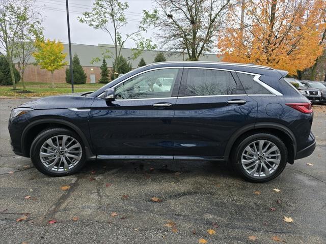 new 2025 INFINITI QX50 car, priced at $47,318