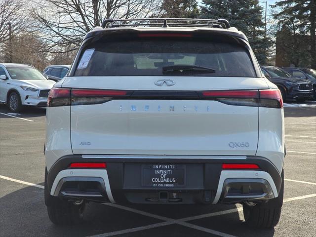 new 2025 INFINITI QX60 car, priced at $70,015