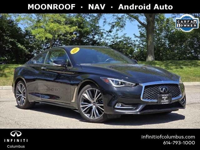 used 2021 INFINITI Q60 car, priced at $33,879