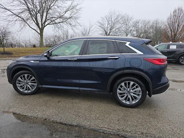 new 2025 INFINITI QX50 car, priced at $49,935