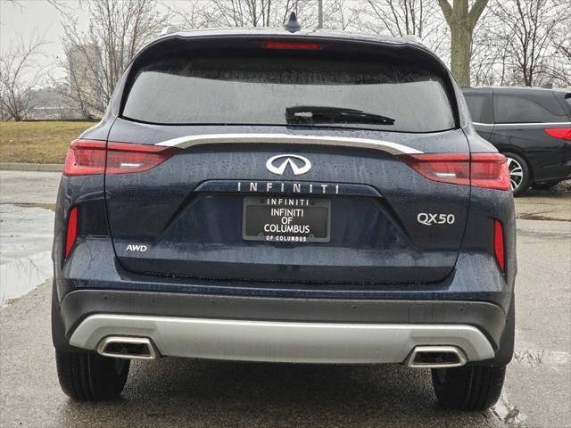 new 2025 INFINITI QX50 car, priced at $48,935