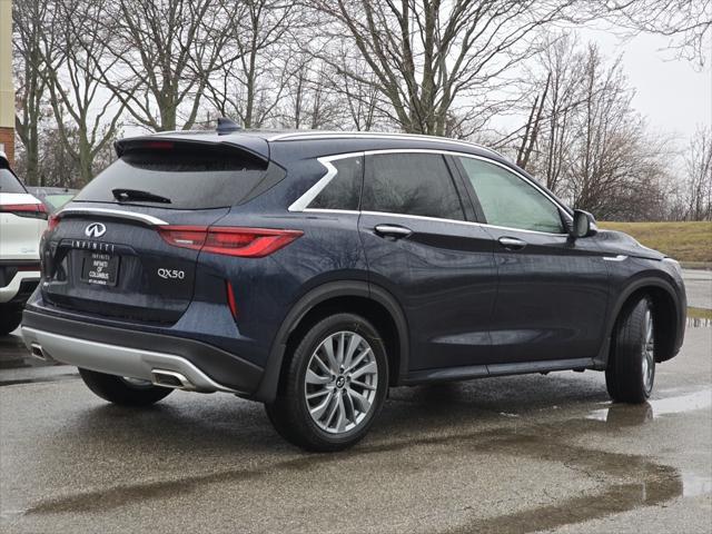 new 2025 INFINITI QX50 car, priced at $48,935