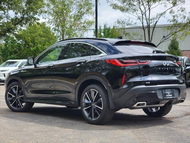 new 2025 INFINITI QX55 car, priced at $52,175