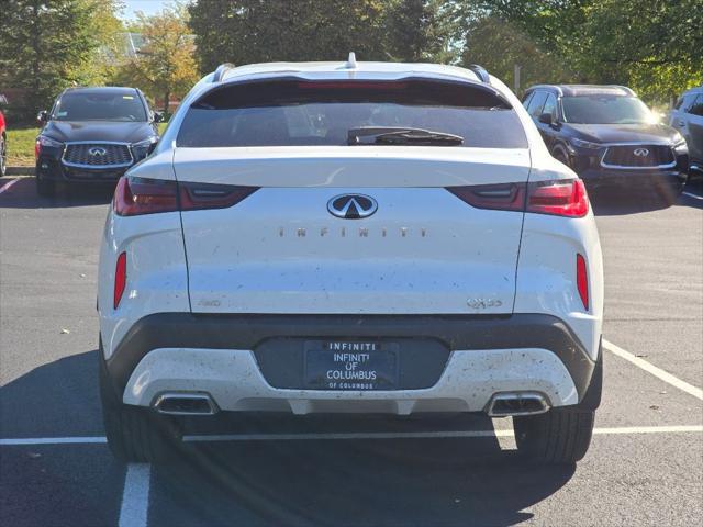 new 2025 INFINITI QX55 car, priced at $52,985