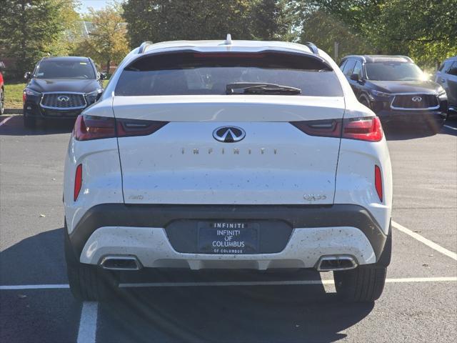 new 2025 INFINITI QX55 car, priced at $50,890