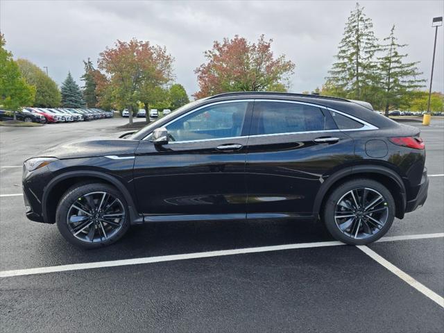 new 2025 INFINITI QX55 car, priced at $52,085