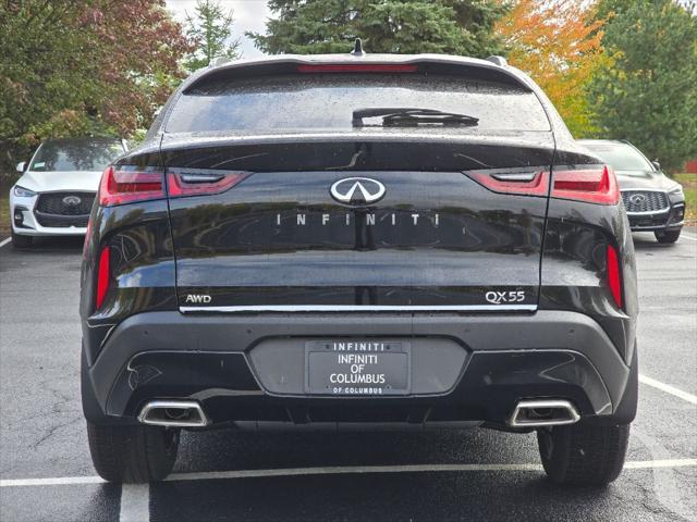 new 2025 INFINITI QX55 car, priced at $52,085