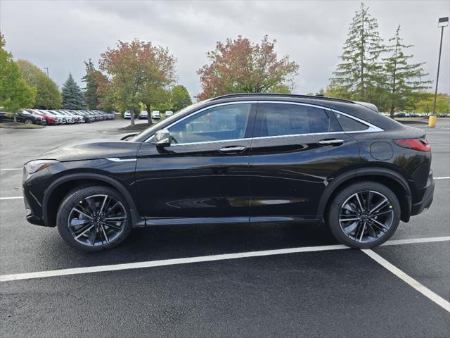 new 2025 INFINITI QX55 car, priced at $50,026