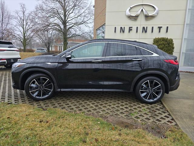 new 2025 INFINITI QX55 car, priced at $57,180