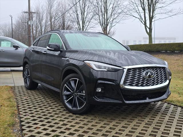 new 2025 INFINITI QX55 car, priced at $57,180