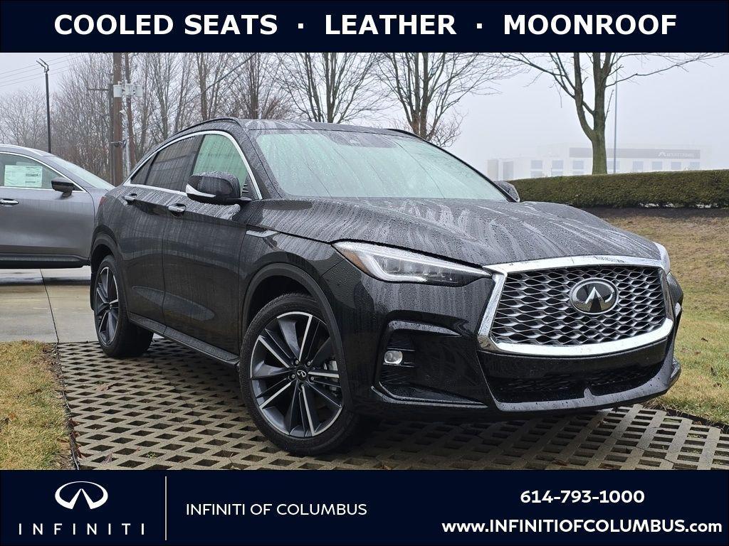 new 2025 INFINITI QX55 car, priced at $57,180