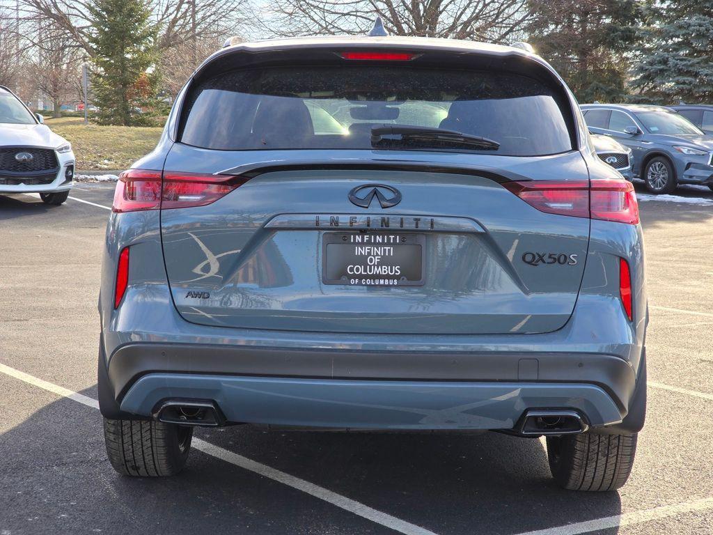 new 2025 INFINITI QX50 car, priced at $51,845