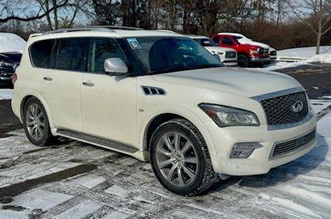 used 2017 INFINITI QX80 car, priced at $17,991