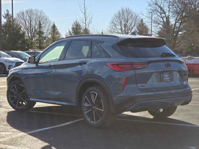 new 2025 INFINITI QX50 car, priced at $53,965