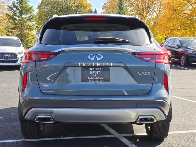 new 2025 INFINITI QX50 car, priced at $49,065