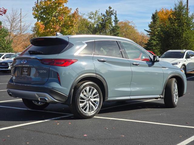 new 2025 INFINITI QX50 car, priced at $49,065