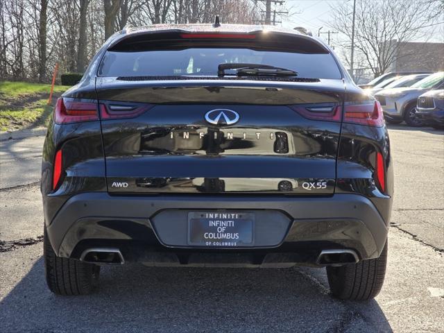used 2022 INFINITI QX55 car, priced at $30,986