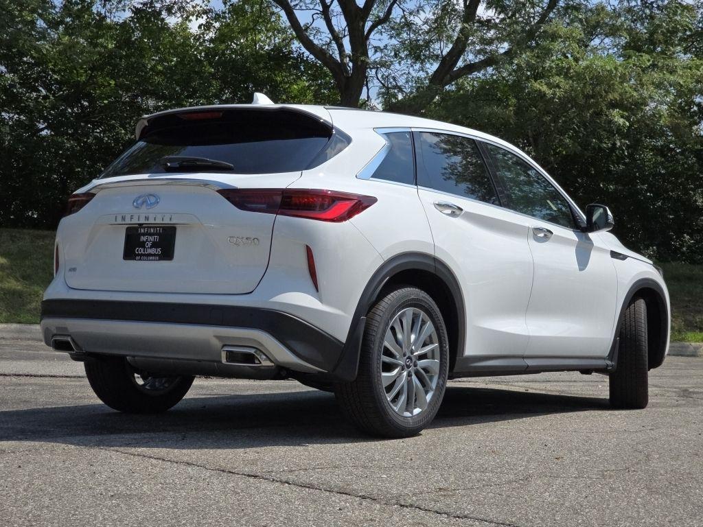 new 2025 INFINITI QX50 car, priced at $43,786