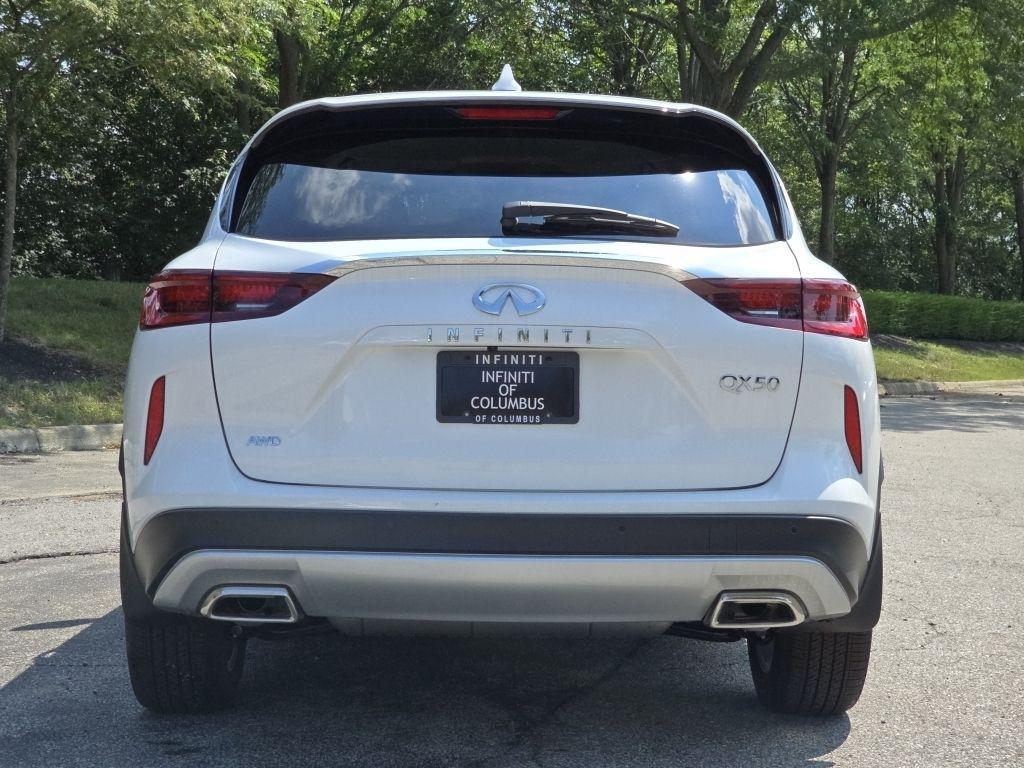 new 2025 INFINITI QX50 car, priced at $43,786
