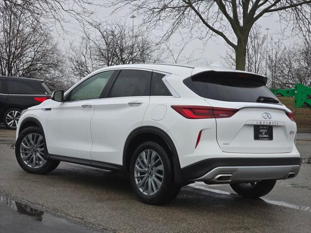 new 2025 INFINITI QX50 car, priced at $44,585