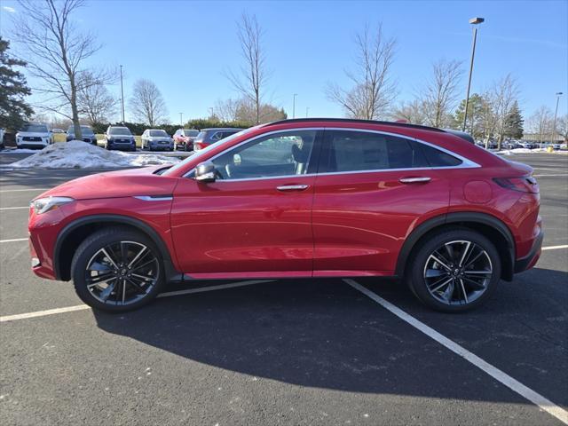 new 2025 INFINITI QX55 car, priced at $59,770