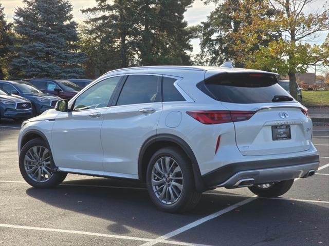 new 2025 INFINITI QX50 car, priced at $49,645