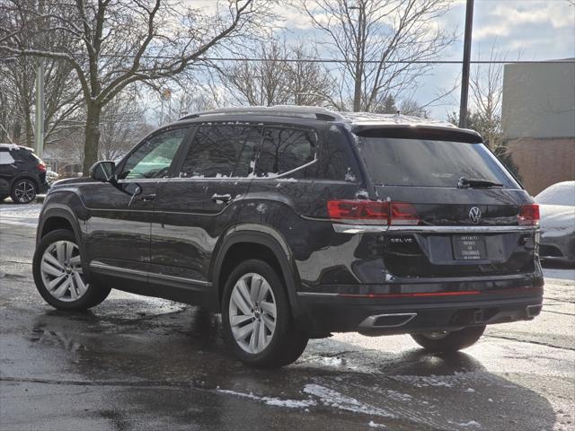 used 2021 Volkswagen Atlas car, priced at $25,577