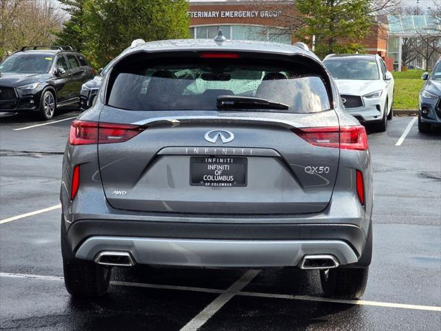 new 2025 INFINITI QX50 car, priced at $48,370