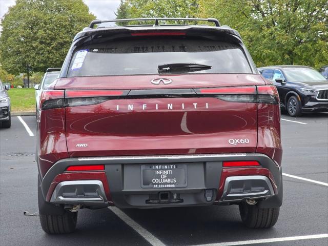 new 2025 INFINITI QX60 car, priced at $70,575