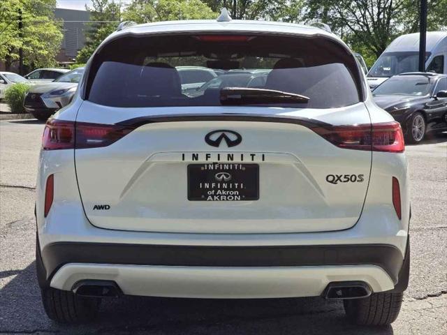 new 2024 INFINITI QX50 car, priced at $54,320