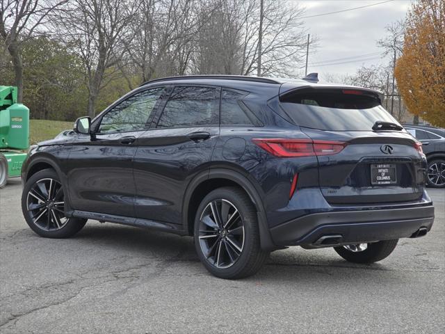 new 2025 INFINITI QX50 car, priced at $52,032